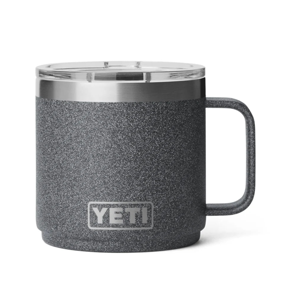 Taza YETI Rambler 14 oz Negro Piedra Original en México – Termos