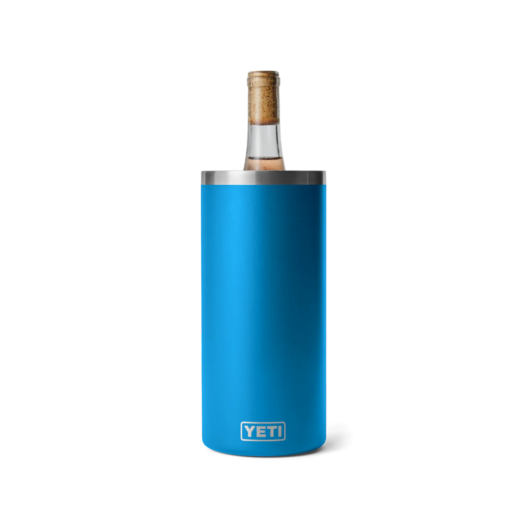 YETI Wine Chiller - Enfriador para Botella de Vino  - Big Wave Blue