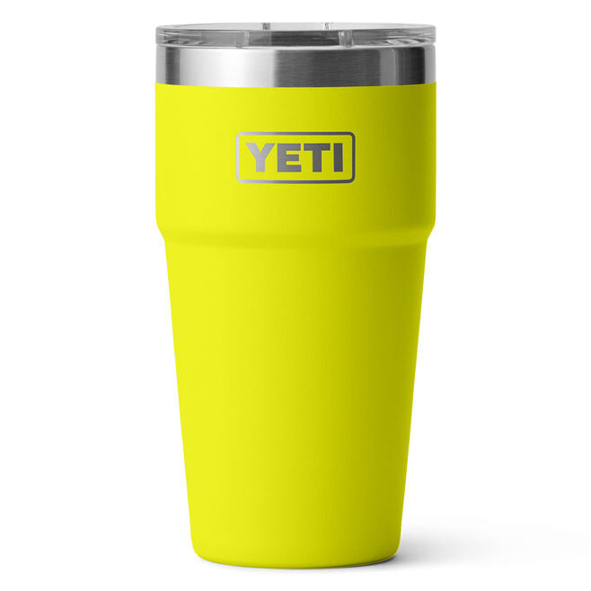 Termo Yeti 20 oz Stackable Tumbler con Tapa Magslider - Firefly Yellow