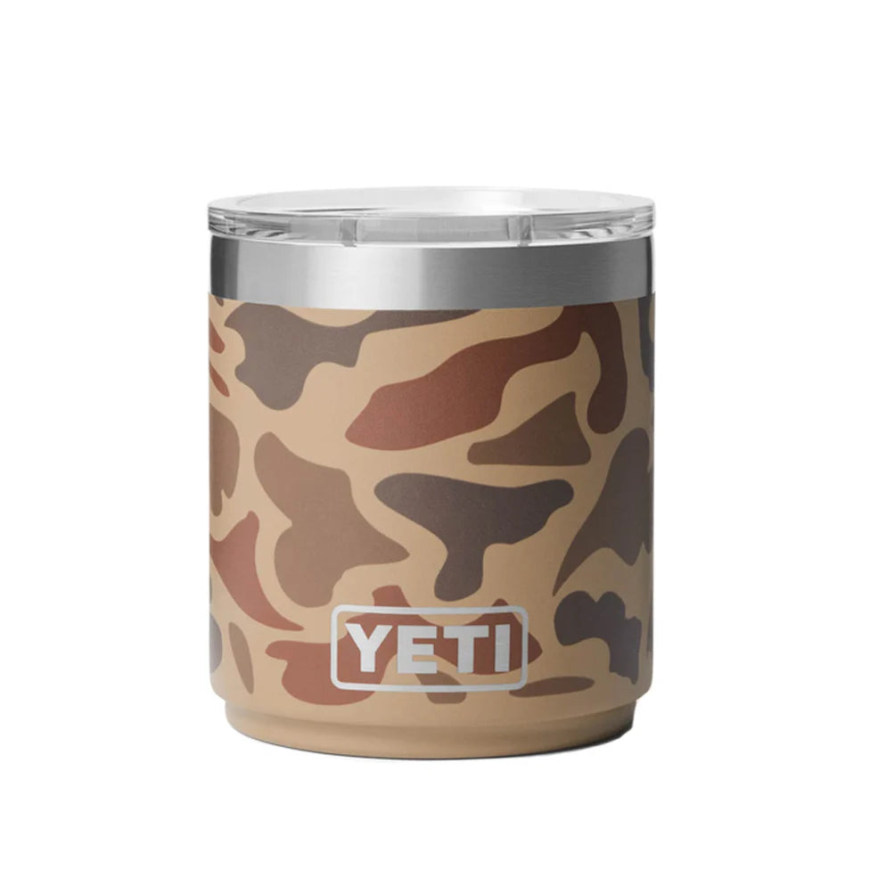 Termo Yeti 10 oz Tumbler con Tapa Magslider Stackable - Wetlands Camo