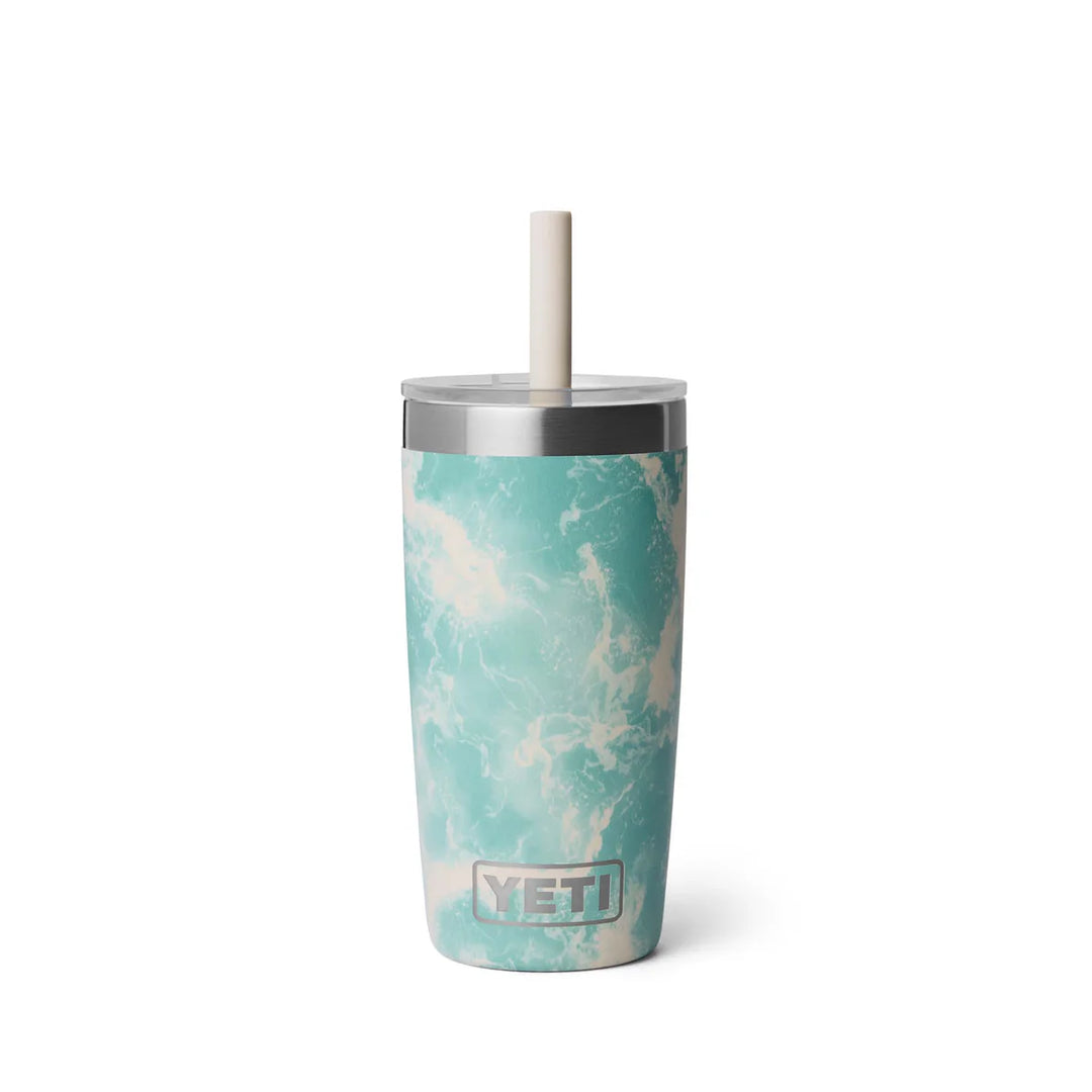 Termo Yeti 10 oz Tumbler Rambler con Tapa Silicone Straw Kids