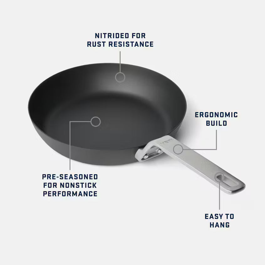 YETI Carbon Steel Pan 10” – Sartén Profesional de Acero al Carbono