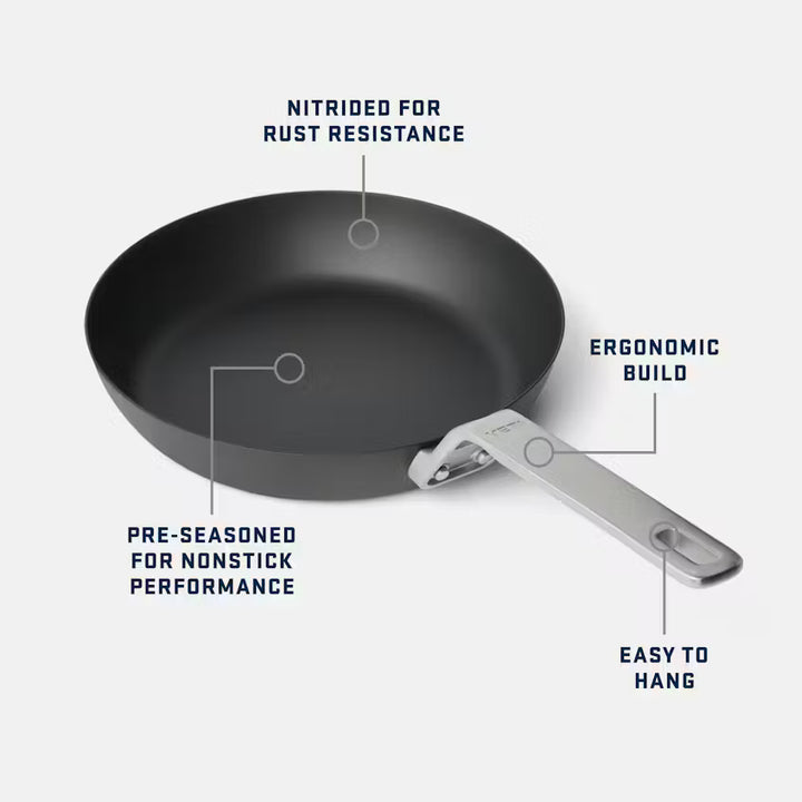 YETI Carbon Steel Pan 10” – Sartén Profesional de Acero al Carbono