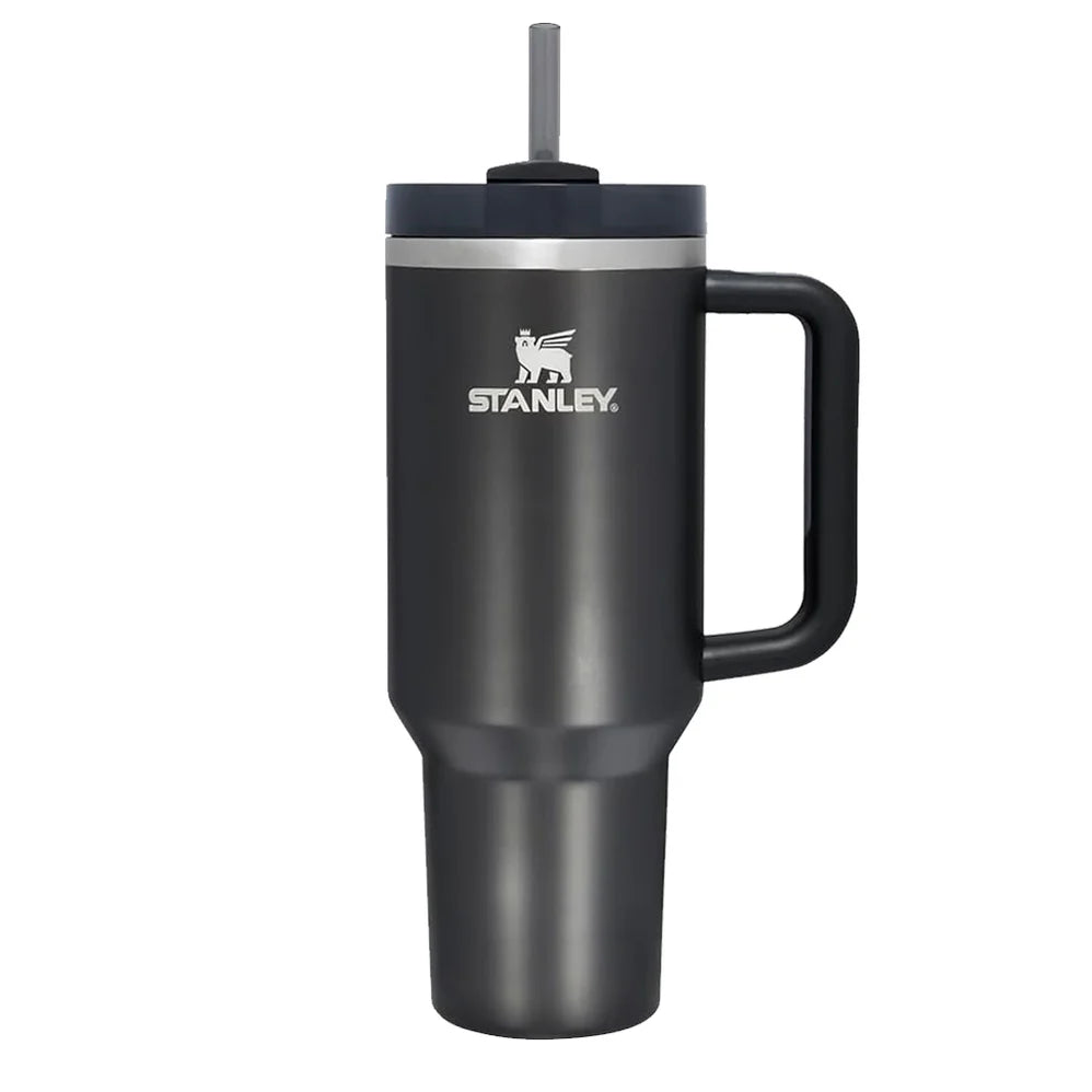 Termo Stanley Quencher H2.0 Flowstate Tumbler 40 oz Black Glow