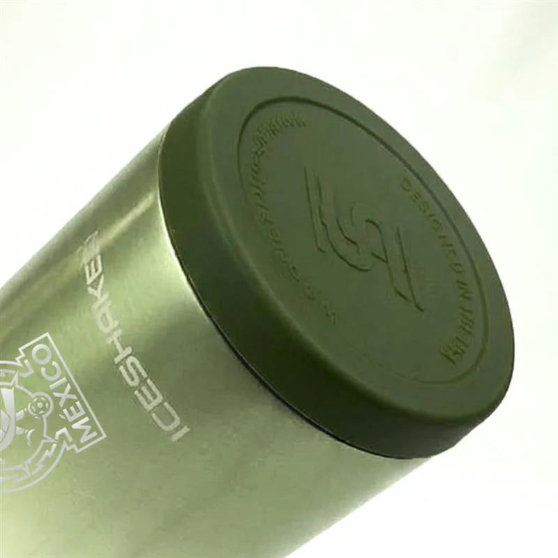 Iceshaker Termo Shaker 768ml Silver Green - Edición Especial Seleccion Mexicana