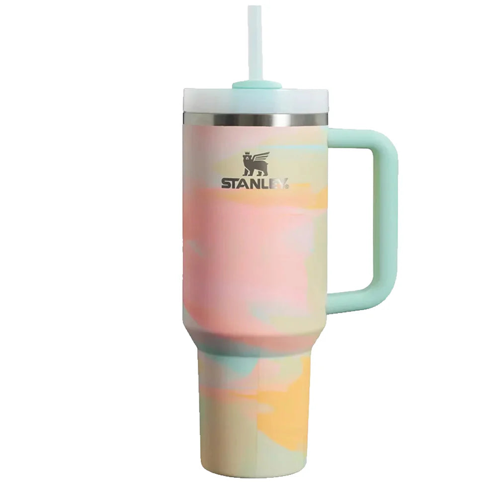 Termo Stanley Quencher H2.0 Flowstate Tumbler 40 oz Warm Serene