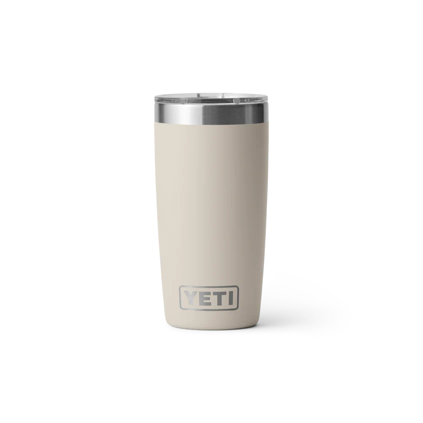 Termo Yeti 10 oz Tumbler Rambler con Tapa Magslider - Cape Taupe