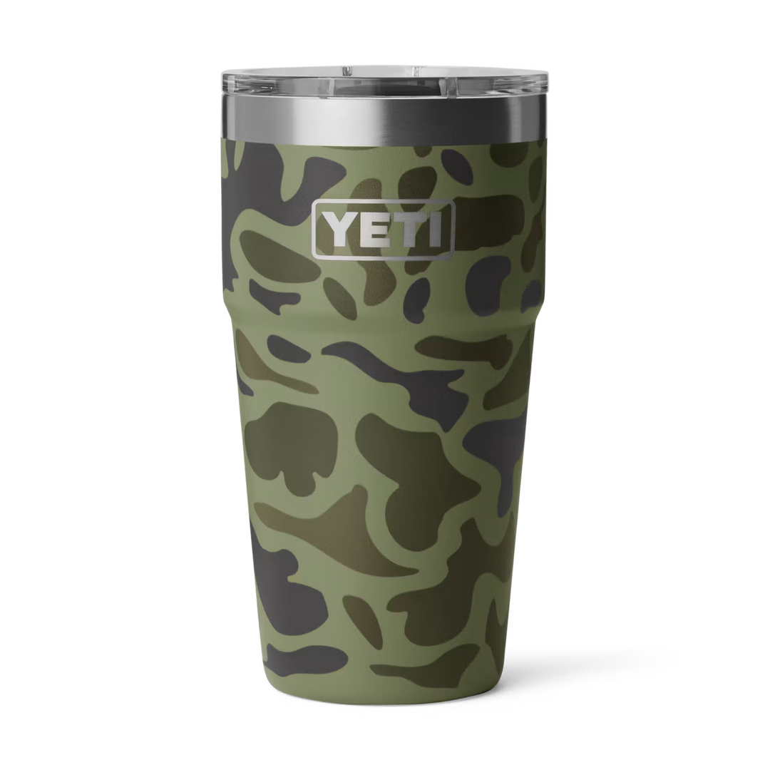 Termo Yeti 20 oz Stackable Tumbler con Tapa Magslider - Olive Camo