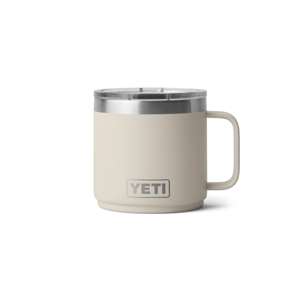 Taza Yeti 14 oz Rambler Mug con Tapa Magslider - Cape Taupe