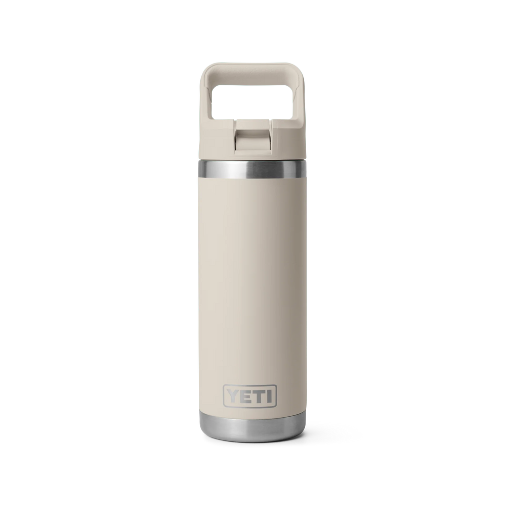 Termo Yeti 18 oz Rambler Bottle con tapa Straw - Cape Taupe