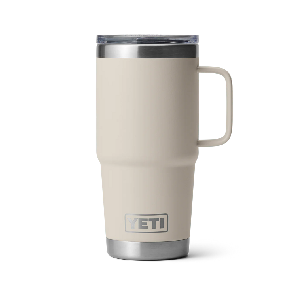 Termo Yeti 20 oz Tumbler Travel Mug con Tapa Stronghold - Cape Taupe