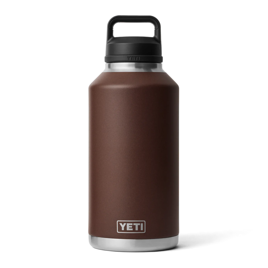 Termo Yeti 64 oz Rambler Bottle con tapa Chug Cap - Wetlands Brown