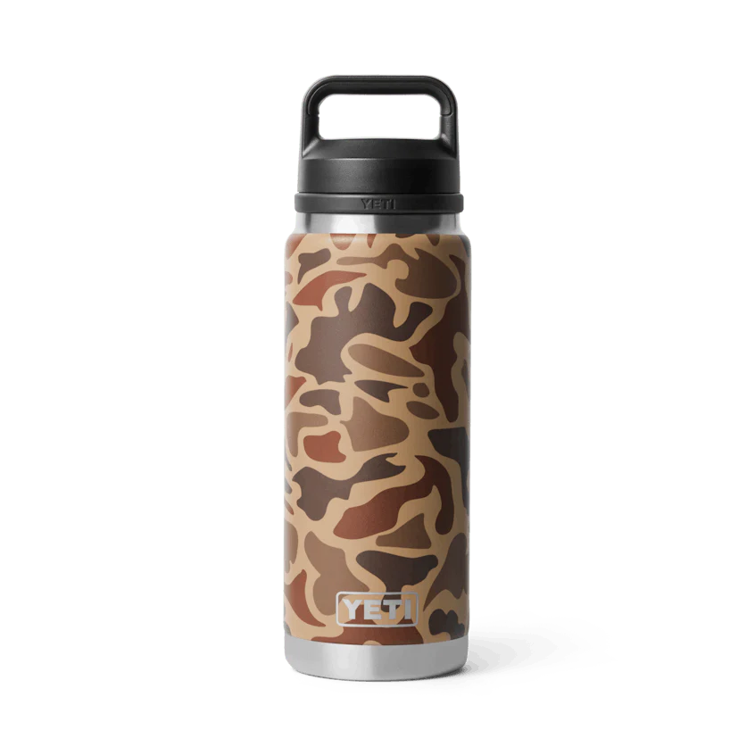 Termo Yeti 26 oz Rambler Bottle con tapa Chug Cap - Wetlands Camo