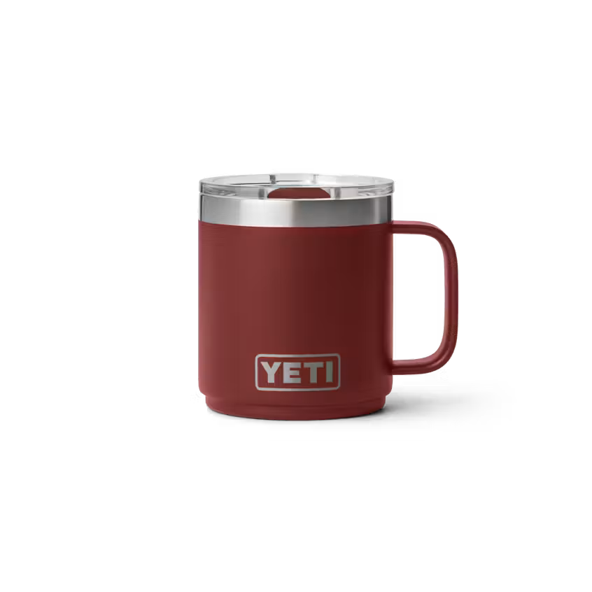 Taza Yeti 10 oz Rambler Stackable Mug con Magslider - Stag Red