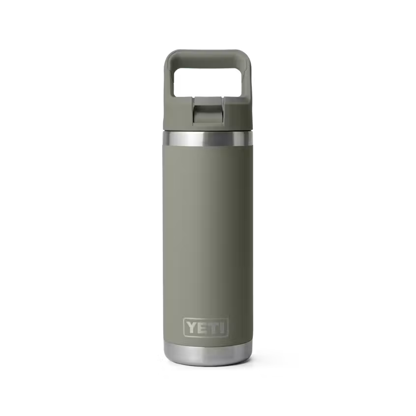 Termo Yeti 18 oz Rambler Bottle con tapa Straw - Pampa Green