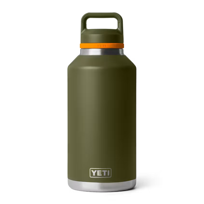 Termo Yeti 64 oz Rambler Bottle con tapa Chug Cap - Olive King Crab