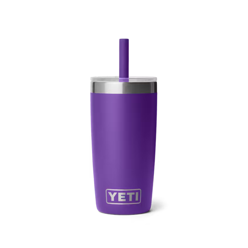 Termo Yeti 10 oz Tumbler Rambler con Tapa Silicone Straw Kids