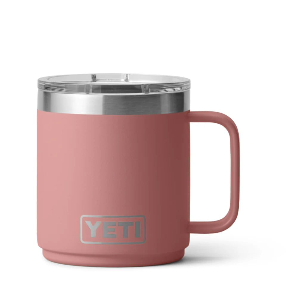 Taza Yeti 10 oz Rambler Stackable Mug con Magslider - Sandstone Pink