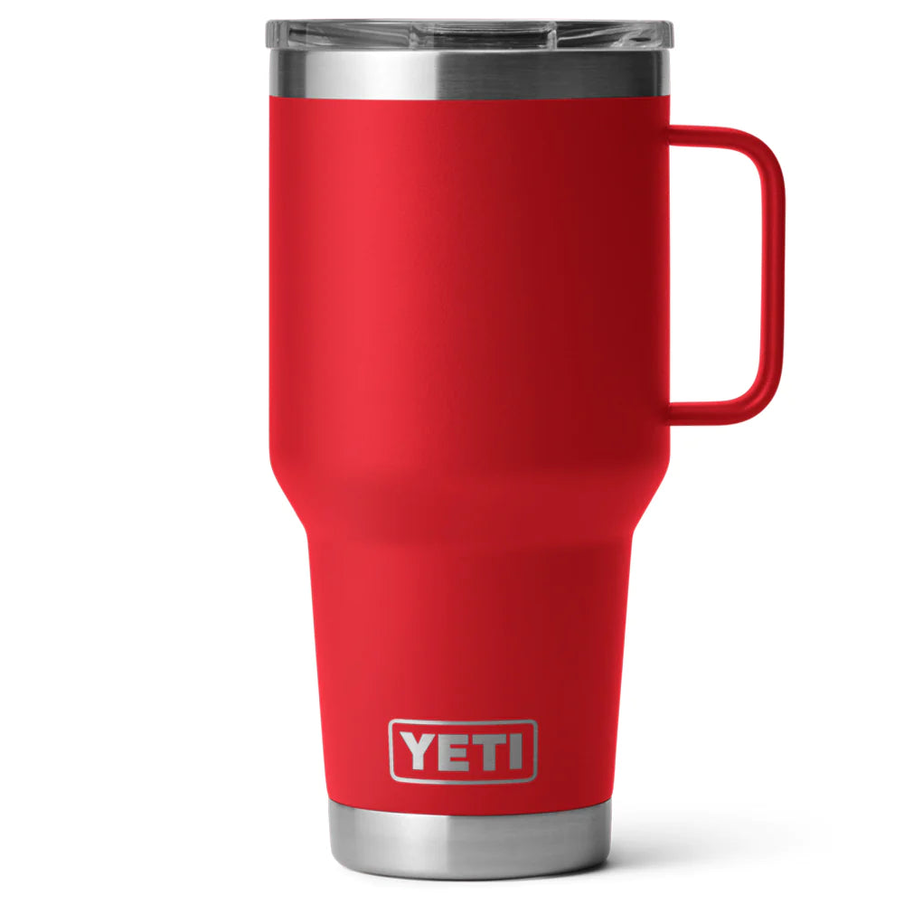 Termo Yeti 30 oz Tumbler Travel Mug con Tapa Stronghold - Rescue Red