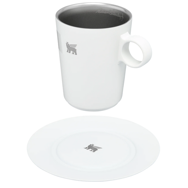 Stanley The DayBreak Café Latte Cup & Stillness Saucer 10.6 OZ