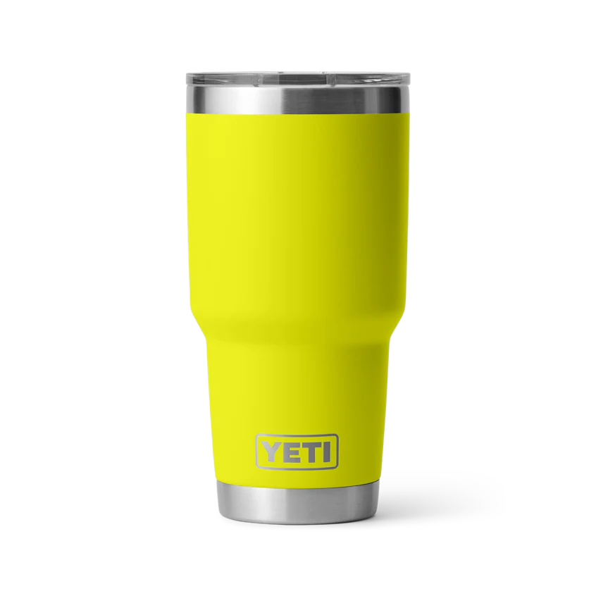 Termo Yeti 30 oz Tumbler con Tapa Magslider - Firefly Yellow