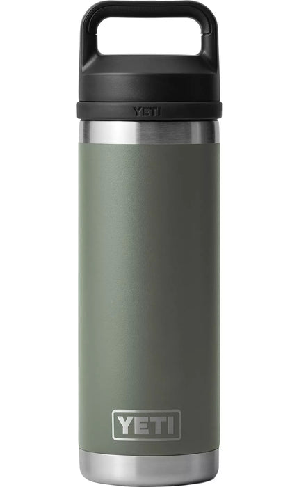 Termo Yeti 18 oz Rambler Bottle con tapa Chug Cap - Camp Green