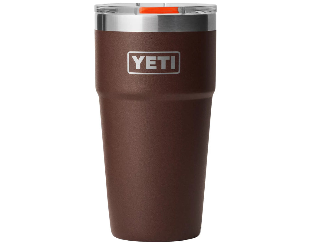 Termo Yeti 20 oz Stackable Tumbler con Tapa Magslider - Wetlands Brown