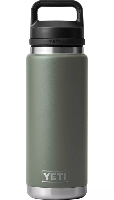 Termo Yeti 26 oz Rambler Bottle con tapa Chug Cap - Camp Green