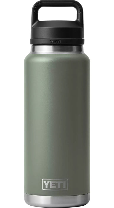 Termo Yeti 36 oz Rambler Bottle con tapa Chug Cap - Camp Green
