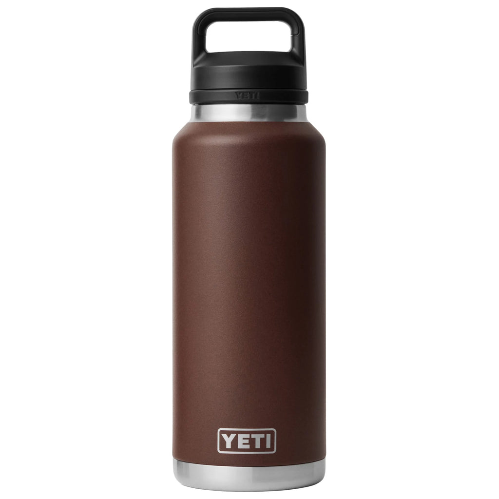 Termo Yeti 46 oz Rambler Bottle con tapa Chug Cap - Wetlands Brown