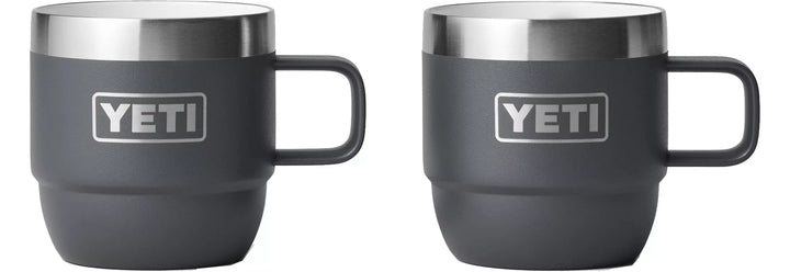 Taza Yeti 6 oz Stackable Espresso - Charcoal
