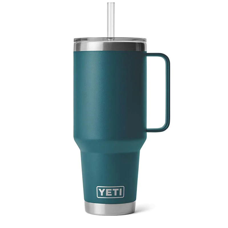 Termo Yeti 42 oz Rambler Mug con Straw Lid - Agave Teal