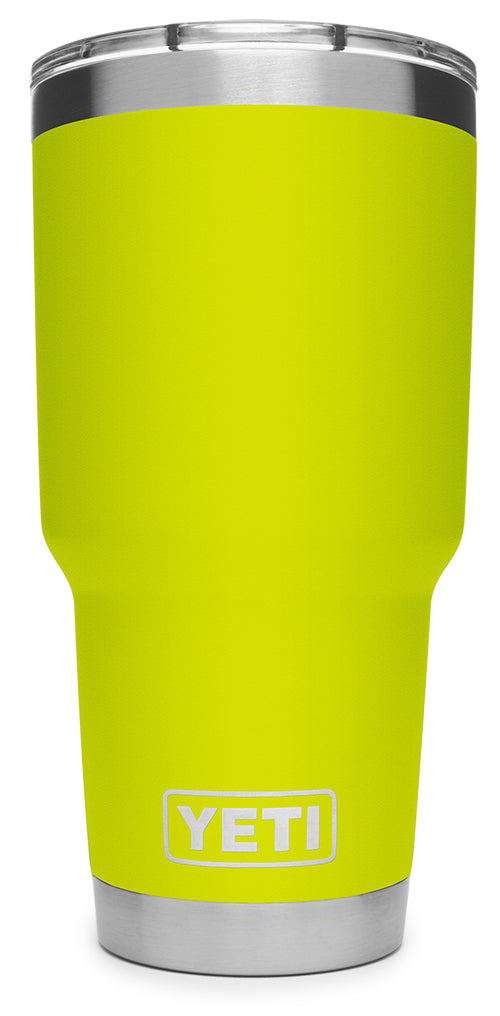 Termo Yeti 30 oz Tumbler con Tapa Magslider - Chartreuse