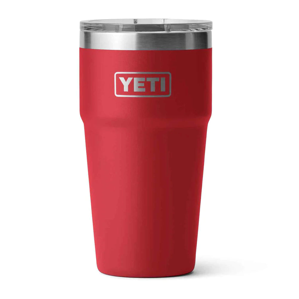 Termo Yeti 20 oz Stackable Tumbler con Tapa Magslider - Rescue Red