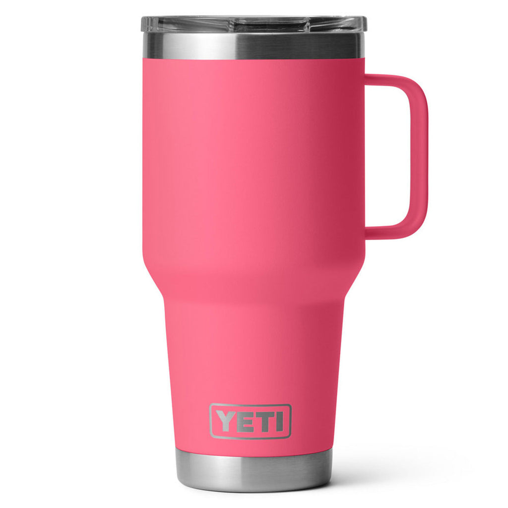 Termo Yeti 30 oz Tumbler Travel Mug con Tapa Stronghold - Tropical Pink