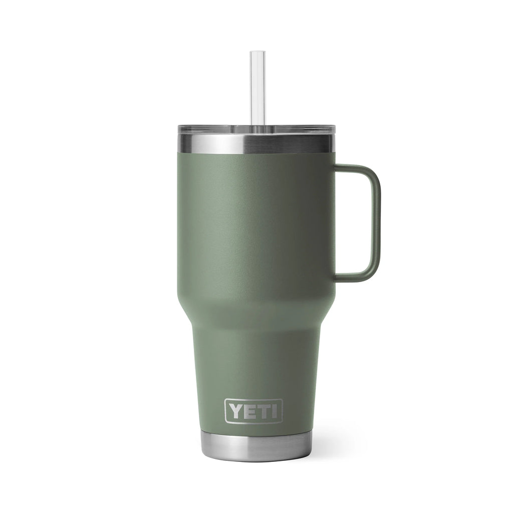 Termo Yeti 35 oz Rambler Mug con Straw Lid - Camp