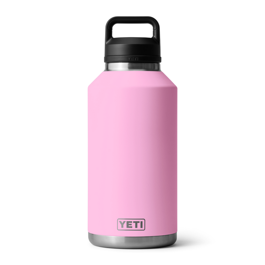 Termo Yeti 64 oz Rambler Bottle con tapa Chug Cap - Power Pink