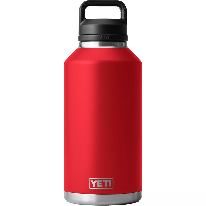 Termo Yeti 64 oz Rambler Bottle con tapa Chug Cap - Rescue Red