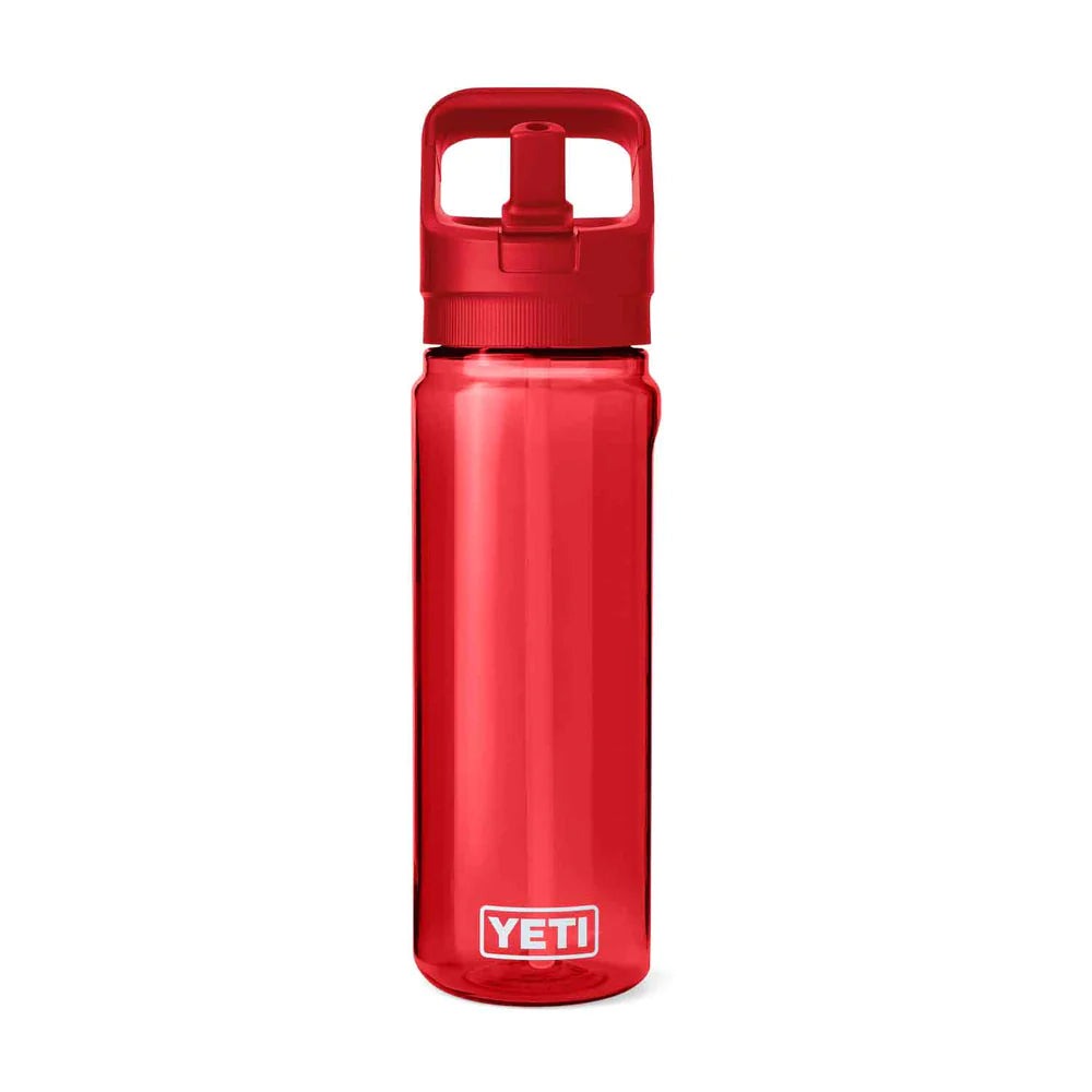 Termo Yeti Yonder 750ML Water Bottle Colored Straw - Rescue Red