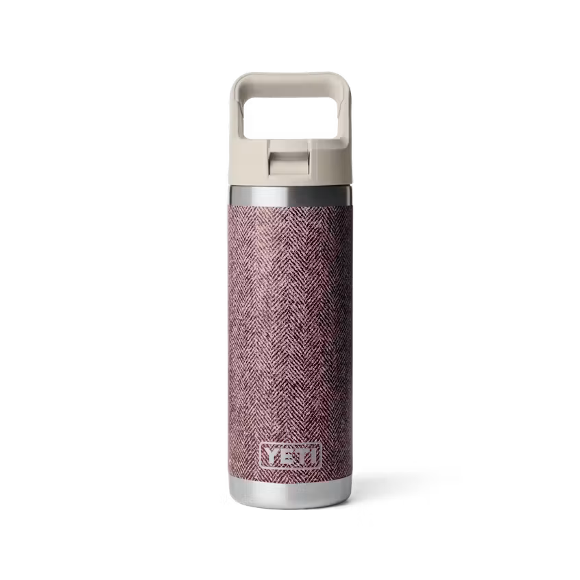 Termo Yeti 18 oz Rambler Bottle con tapa Straw - Riverhead Red