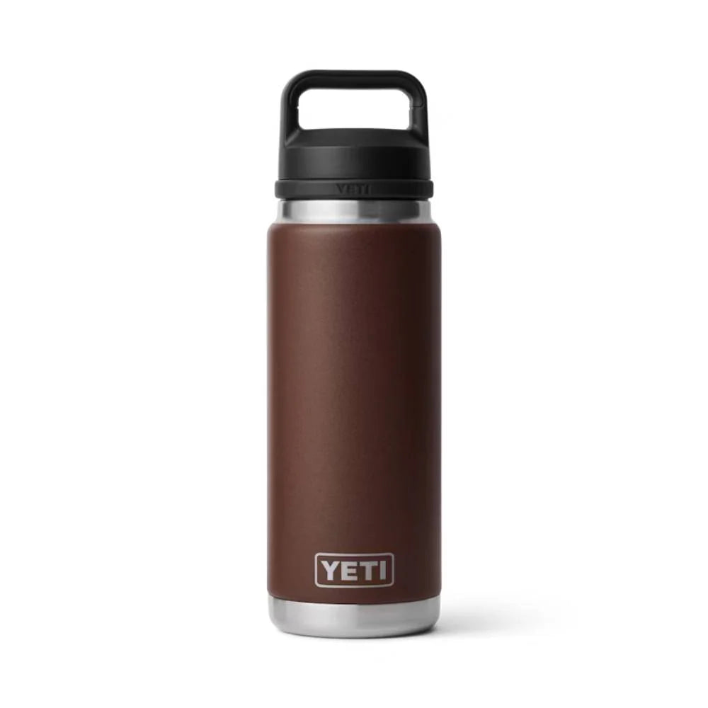 Termo Yeti 26 oz Rambler Bottle con tapa Chug Cap - Wetlands Brown