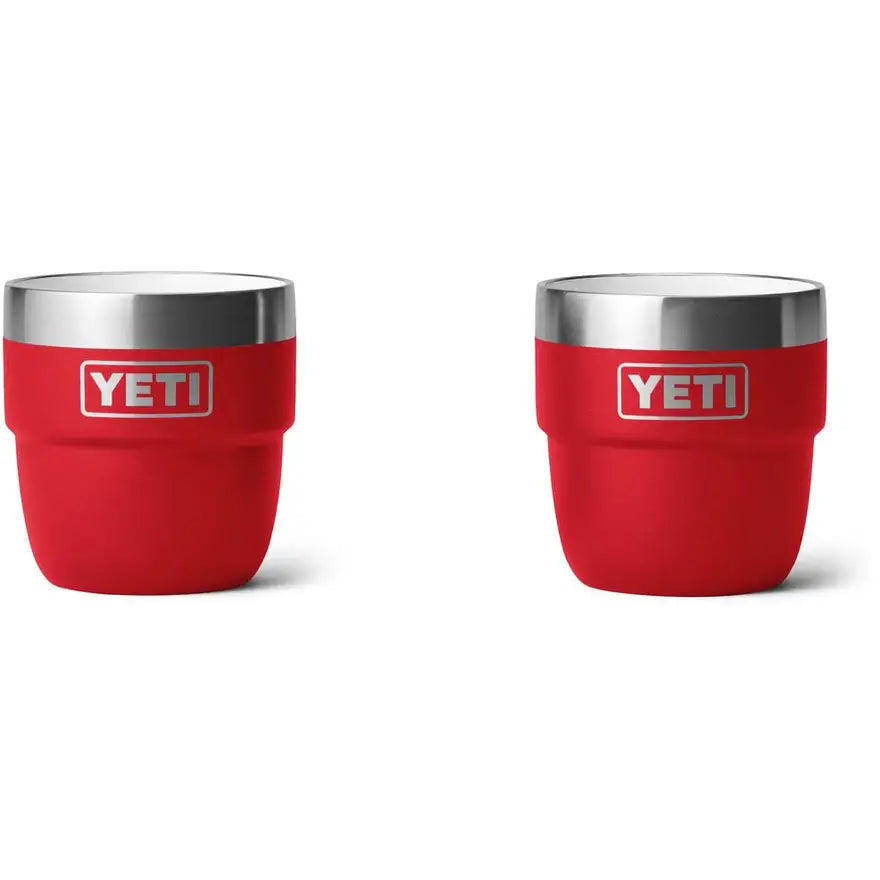 Taza Yeti 4 oz Stackable Espresso - Rescue Red