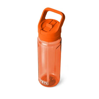 Termo Yeti Yonder 750ML Water Bottle Colored Straw - King Crab Orange