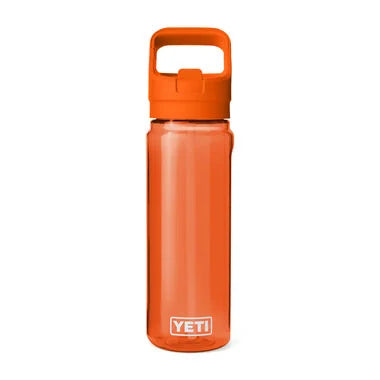 Termo Yeti Yonder 750ML Water Bottle Colored Straw - King Crab Orange