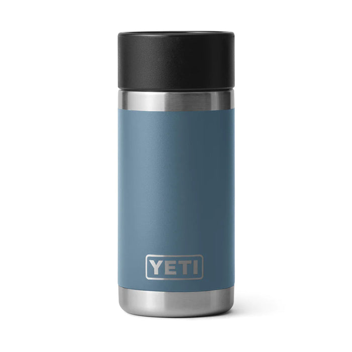 Termo Yeti 12 oz Rambler Bottle con Tapa HotShot Cap - Nordic Blue