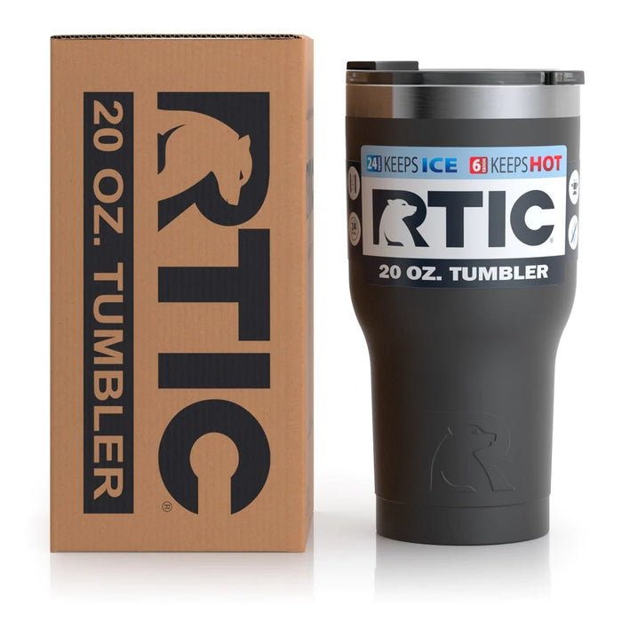 Termo RTIC 20 oz Tumbler - Black