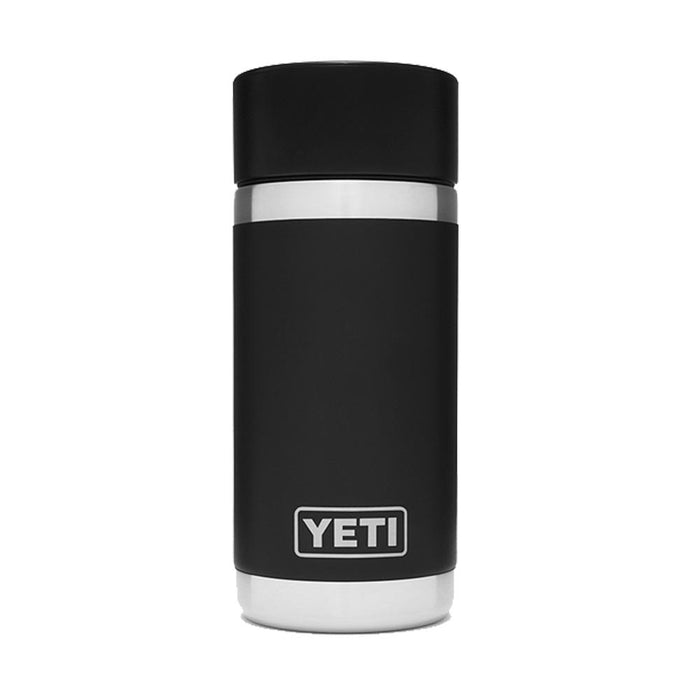 Termo Yeti 12 oz Rambler Bottle con Tapa HotShot Cap - Black