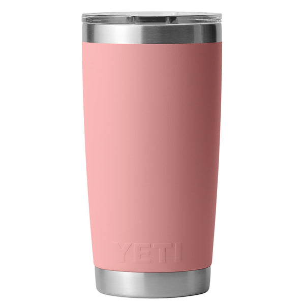 Termo Yeti 20 oz Tumbler con Tapa Magslider - Sandstone Pink