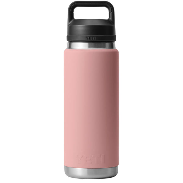 Termo Yeti 26 oz Rambler Bottle con tapa Chug Cap - Sandstone Pink