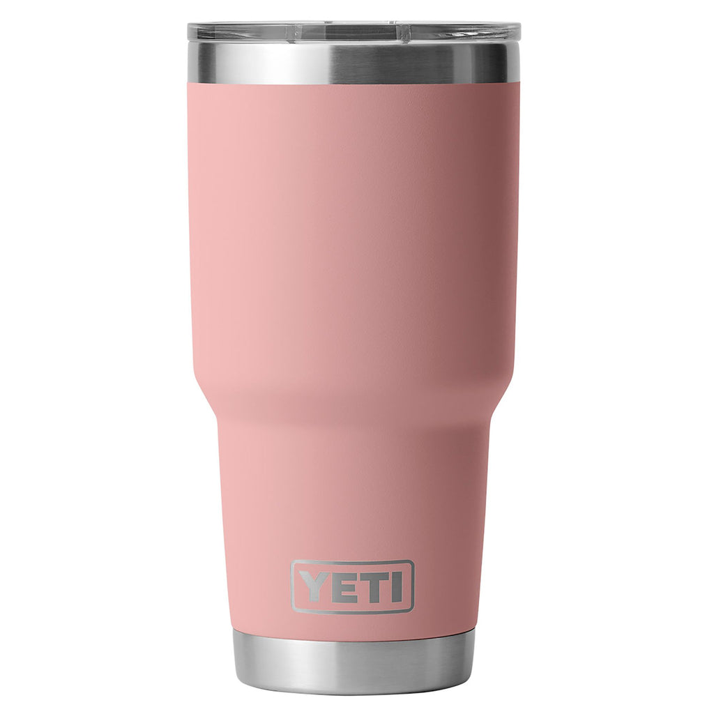 Termo Yeti 30 oz Tumbler con Tapa Magslider - Sandstone Pink